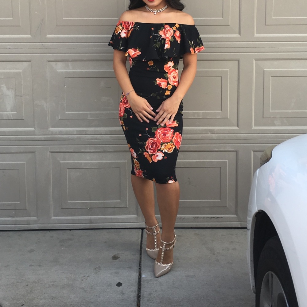 Off shoulder dress